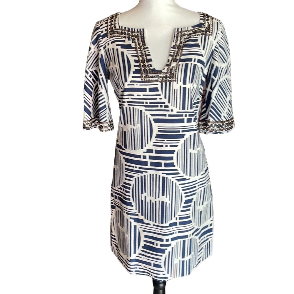 Trina Turk Perfect Kaftan Sequins Dress S